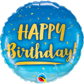 Cumpleaños Azul y Oro